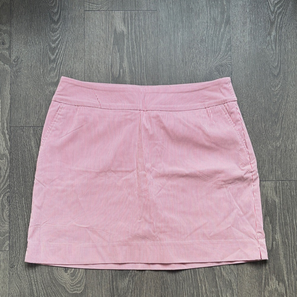 Women's S.C.&CO. Pink Stripped Skirt